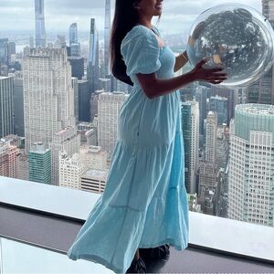 Abercrombie baby blue dress